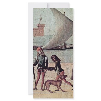 Arrival Of The English Ambassador At The Court Rack Card by Artcollection