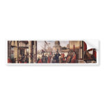 Arrival Of The English Ambassadors By Carpaccio Bumper Stickers
