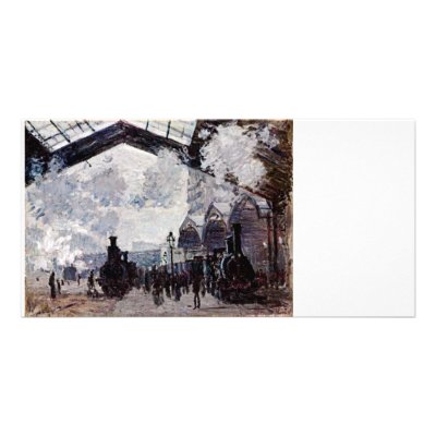 Arrival of the Normandy Train Photo Cards by junebug042