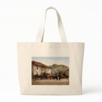 Arrival of the post Cetinje Montenegro Tote Bag