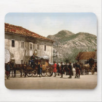 Arrival of the post Cetinje Montenegro Mouse Pad