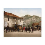 Arrival of the post Cetinje Montenegro Postcard