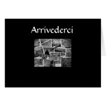 "ARRIVEDERCI, CIAO, BUON BIAGGIO" ITALIAN STYLE GREETING CARDS