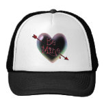ARROW BE MINE HEART BUBBLE by SHARON SHARPE Hat