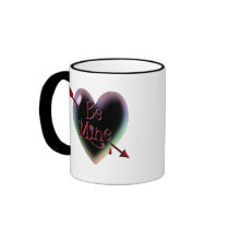 ARROW BE MINE HEART BUBBLE by SHARON SHARPE Coffee Mug