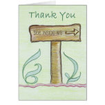 Arrow Board Wedding Invitation Card