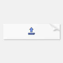 Arrow Chef Bumper Sticker