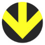 arrow down. colour customisable. sticker