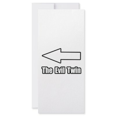 Arrow Evil Twin 2 by Shirts_For_Twins
