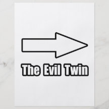 Arrow Evil Twin Custom Flyer
