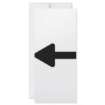 arrow left icon rack cards