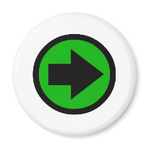 Arrow Fridge Magnet