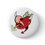 Arrow Through Devil Heart Pinback Buttons