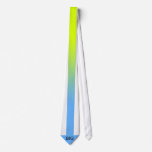 Arrow Tie- Big- blue/yellow