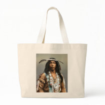 Arrowmaker - An Ojibwa Brave1903 Canvas Bag