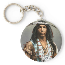 Arrowmaker - An Ojibwa Brave1903 Keychain