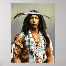 Arrowmaker, an Ojibwa brave, 1903 Poster
