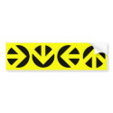 arrows. bumper stickers