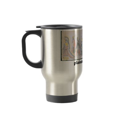 Arrow's Elk Society Ledger, plainsledgerart.org Coffee Mug by RossFrank