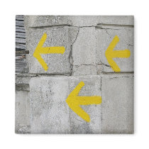 Arrows on the Camino Magnet magnets