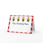 Arrr!Bee Bumble Bee Greeting Card