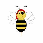 Arrr!Bee Bumble Bee Ornament photo sculptures