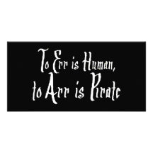 Arrr Pirate Photo Cards