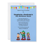 Arrr! Pirates Birthday Party Custom Invitation