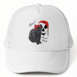 Arrrr!  Black Cat Pirate Kitty Mesh Hat