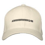 ARRRRRRRRRRGH!!!! embroidered hats
