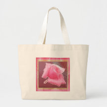ART101 Sensual Rose Flower Canvas Bags