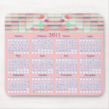 Art 2011 Calendar Mousepad
