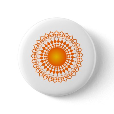 art abstract  repeat pattern  design pinback button by kiddee
