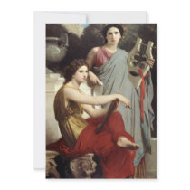 Art and Literature artwork muses Custom Announcement