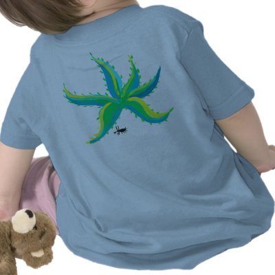 Art Baby: Scary Ugly Bug T-shirt by johndyergallery