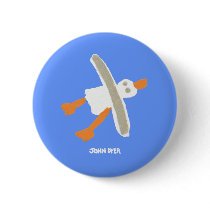 Art Badge Button: John Dyer Seagull