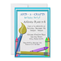 Art Birthday Party