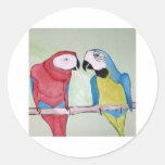 art by eric ginsburg round sticker