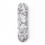 art by mental patient skatebourd skate board