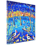 Art Canvas Print: Pelican Roost Banrock Station