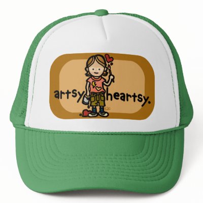 art cap. trucker hat by kitskids