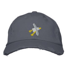 Art Cap: Scruffy Seagull Design Baseball Cap