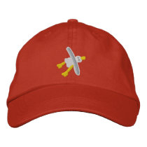 Art Cap: Smart Seagull Design Embroidered Baseball Cap