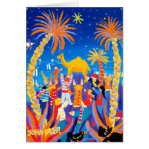 Art Card: Camel Trophy Christmas Card