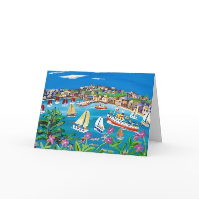 Art Card: Campion Days, Falmouth, Cornwall by johndyergallery