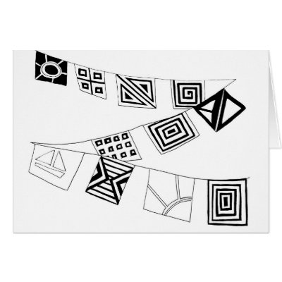 Art Card: Cornish Flags by johndyergallery