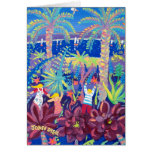 Art Card: Dancing in the Aeoniums, Tresco.