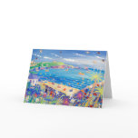 Art Card: Family Fun, Mother Ivey's Bay, Cornwall