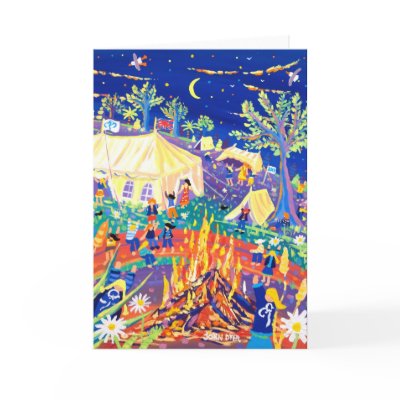 Art Card: Guides 100 years of Fun ! Centenary. by johndyergallery