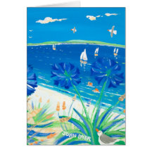 Art Card: Having a Dip, Pentle Bay